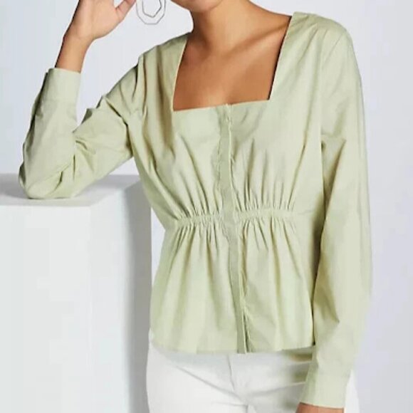 Harshman for Anthropolgie Baby Doll Blouse NWT - Picture 1 of 14